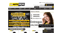 Desktop Screenshot of pmautopecas.com